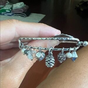 J.Jill Silver Charm bracelet NWT